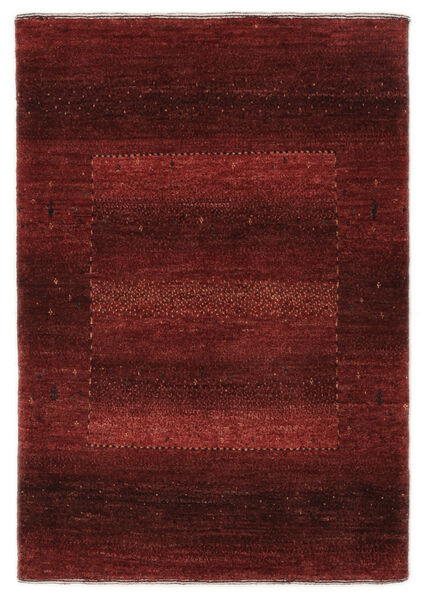 Tapete Persa Loribaft Fine Persa 80X114 Preto/Vermelho Escuro (Lã, Pérsia/Irão)