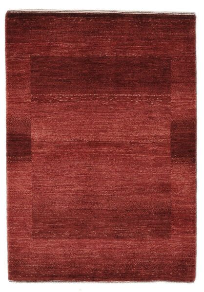 83X118 Loribaft Fine Persisch Teppich Moderner Dunkelrot/Schwarz (Wolle, Persien/Iran) Carpetvista