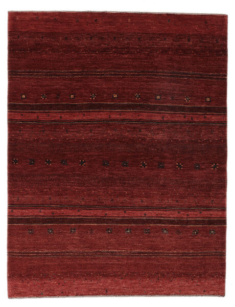 Loribaft Fine Persia Matot 152X195 Persialainen Villamatto Musta/Tummanpunainen Pieni Matto Carpetvista