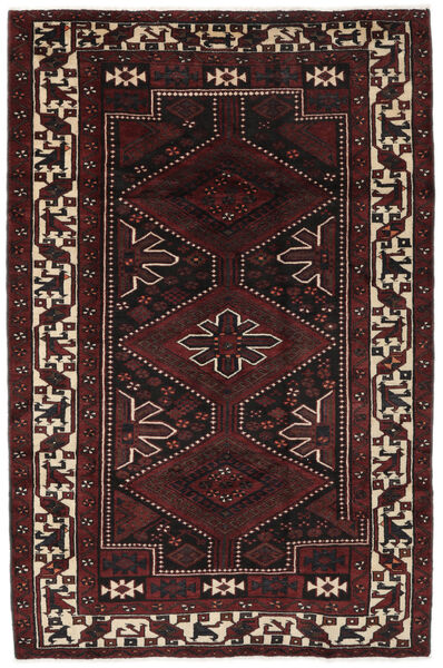 172X272 Alfombra Lori Oriental Negro/Marrón (Lana, Persia/Irán) Carpetvista