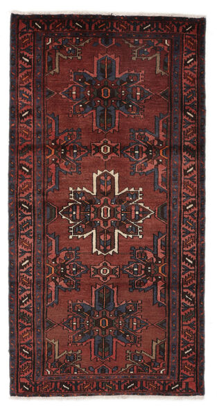  105X204 Médaillon Petit Hamadan Tapis Laine, 