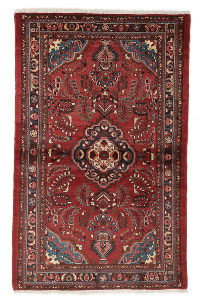 絨毯 リリアン 108X170 ダークレッド/ブラック (ウール, ペルシャ/イラン)