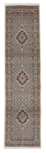  Moud Rug 80X303 Persian Wool Brown/Black Small Carpetvista