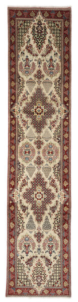  Persian Qum Kork/Silk Rug 76X317 Carpetvista