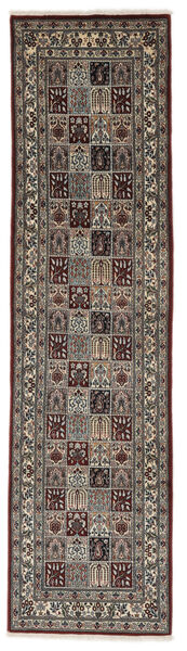 80X295 絨毯 ムード オリエンタル 廊下 カーペット 茶色/ブラック (ウール, ペルシャ/イラン) Carpetvista