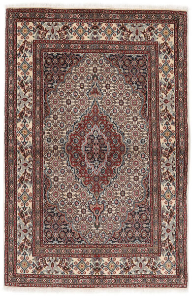  101X150 Moud Rug Brown/Black Persia/Iran Carpetvista