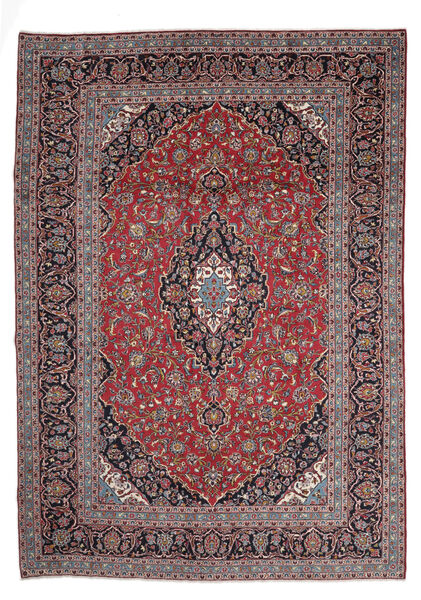  Persialainen Keshan Matot Matto 290X408 Tummanpunainen/Musta Isot (Villa, Persia/Iran)