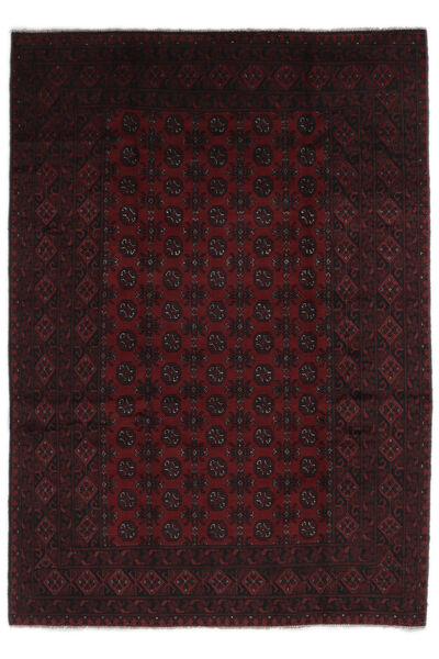  202X286 Medallion Afghan Fine Rug Wool, Carpetvista