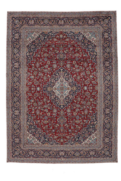 284X400 Tappeto Orientale Keshan Rosso Scuro/Nero Grandi (Lana, Persia/Iran) Carpetvista
