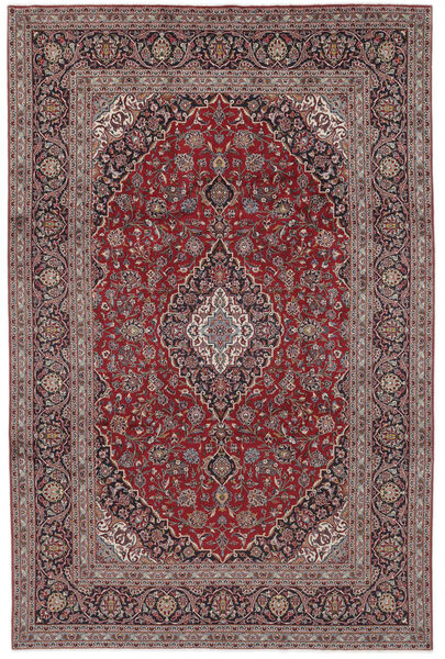 241X371 Alfombra Oriental Keshan Rojo Oscuro/Marrón (Lana, Persia/Irán)