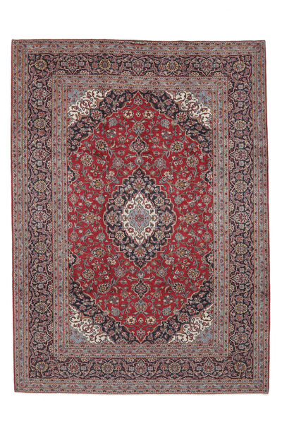 Tappeto Keshan 249X343 Rosso Scuro/Marrone (Lana, Persia/Iran)
