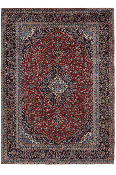  290X402 Keshan Matot Matto Musta/Tummanpunainen Persia/Iran 