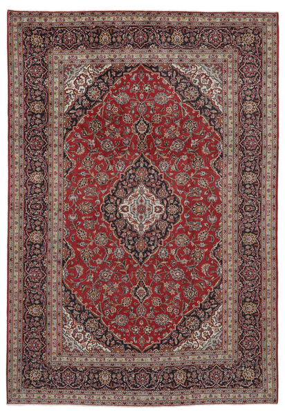  Persisk Keshan Teppe 236X348 Mørk Rød/Brun (Ull, Persia/Iran)