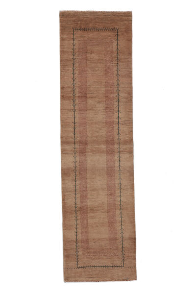 絨毯 ギャッベ キャシュクリ 80X298 廊下 カーペット 茶色 (ウール, ペルシャ/イラン)