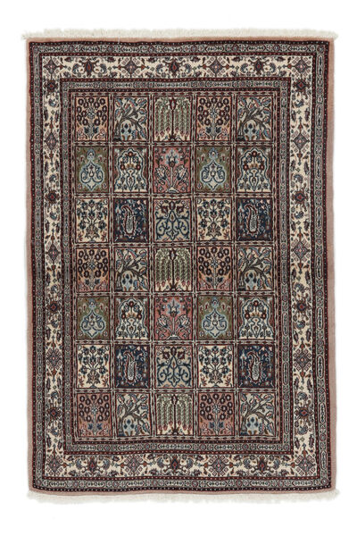 Moud Rug 97X144 Persian Wool Black/Brown Small Carpetvista