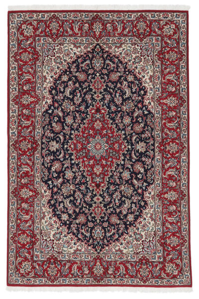  162X237 Ghom Kork/Silke Teppe Mørk Rød/Brun Persia/Iran Carpetvista
