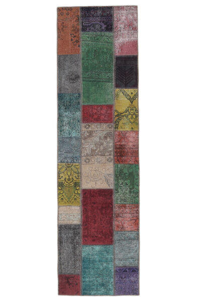  Persischer Patchwork Teppich 73X258 Läufer (Wolle, Persien/Iran)