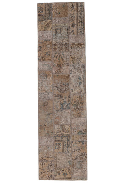  82X309 Patchwork Teppich Läufer Persien/Iran Carpetvista