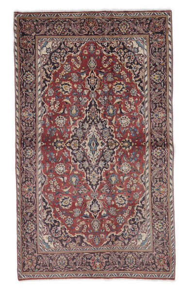 Tapete Oriental Kashan 135X233 Vermelho Escuro/Castanho (Lã, Pérsia/Irão)