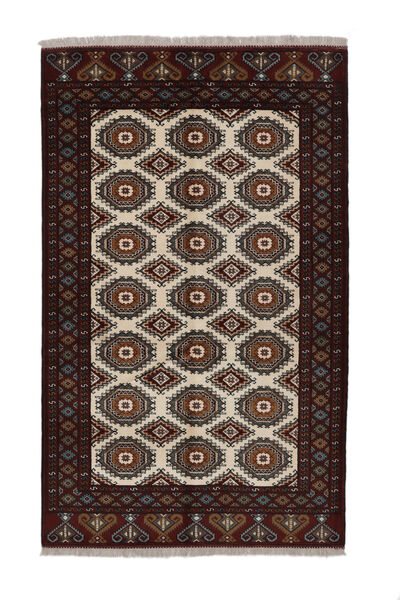 Turkaman Rug 155X250 Black/Brown Wool, Persia/Iran Carpetvista