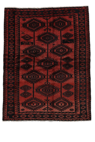 絨毯 ペルシャ ロリ 180X238 ブラック/ダークレッド (ウール, ペルシャ/イラン)