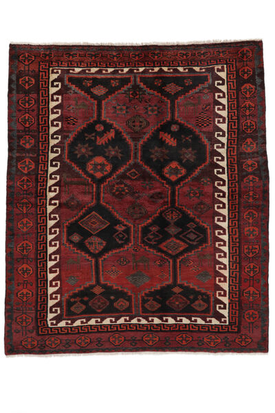 Tapete Persa Lori 181X213 Preto/Vermelho Escuro (Lã, Pérsia/Irão)
