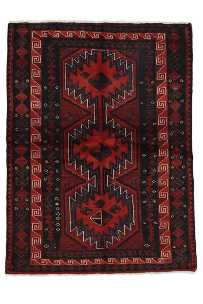 150X201 Χαλι Ανατολής Lori Μαύρα/Σκούρο Κόκκινο (Μαλλί, Περσικά/Ιρανικά) Carpetvista