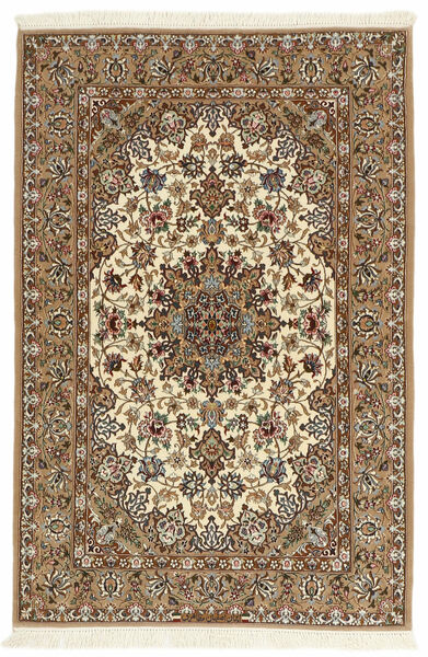 107X161 絨毯 イスファハン 絹の縦糸 オリエンタル (ウール, ペルシャ/イラン)