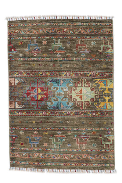  83X121 Small Shabargan Rug Wool, Carpetvista