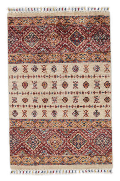 81X123 Shabargan Matot Matto Moderni Tummanpunainen/Oranssi (Villa, Afganistan)