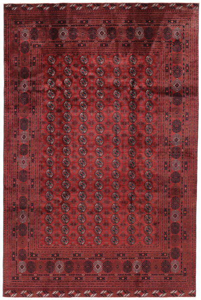  200X302 Medaillon Classic Afghan Fine Teppich Wolle, Carpetvista