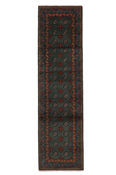  Orientalsk Afghan Fine Teppe 81X298Løpere Ull, Afghanistan Carpetvista