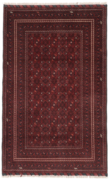  Kunduz Rug 110X175 Wool Black/Dark Red Small Carpetvista