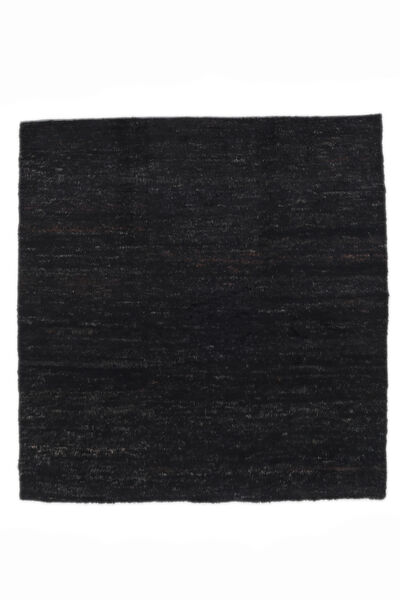219X229 Alfombra Berber Style Moderna Cuadrada Negro (Lana, Afganistán) Carpetvista