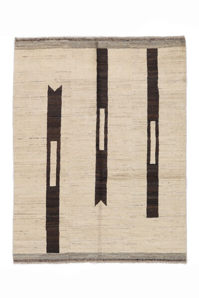 Tapete Contemporary Design 153X193 Bege/Laranja (Lã, Afeganistão)