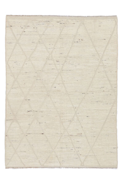 172X234 絨毯 Berber スタイル モダン イエロー/ベージュ (ウール, アフガニスタン) Carpetvista
