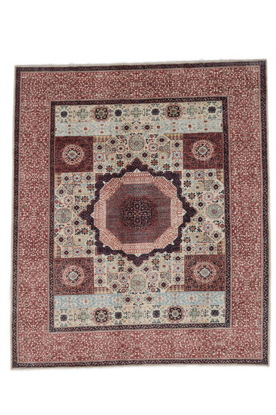 250X293 絨毯 Mamluk モダン ダークレッド/茶色 大きな (ウール, アフガニスタン) Carpetvista