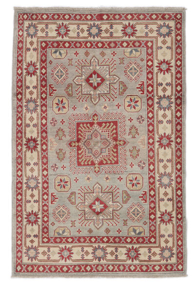 119X185 Tappeto Orientale Kazak Fine Rosso Scuro/Marrone (Lana, Afghanistan) Carpetvista