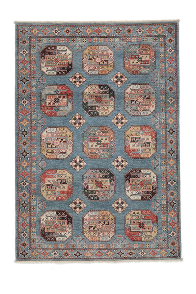  Orientalsk Kazak Fine Teppe 120X173 Mørk Grå/Svart (Ull, Afghanistan)