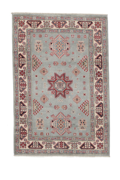 Kazak Fine Teppich 122X179 Dunkelrot/Braun Wolle, Afghanistan Carpetvista