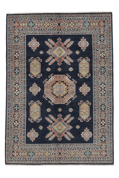  Orientalsk Kazak Fine Tæppe 170X241 Sort/Brun Uld, Afghanistan Carpetvista
