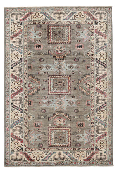  Orientalischer Kazak Ariana Teppich 185X271 Braun/Dunkelgrau Wolle, Afghanistan Carpetvista