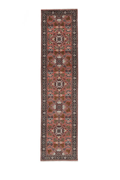  Persisk Mehraban Teppe 76X310 Mørk Rød/Svart Carpetvista