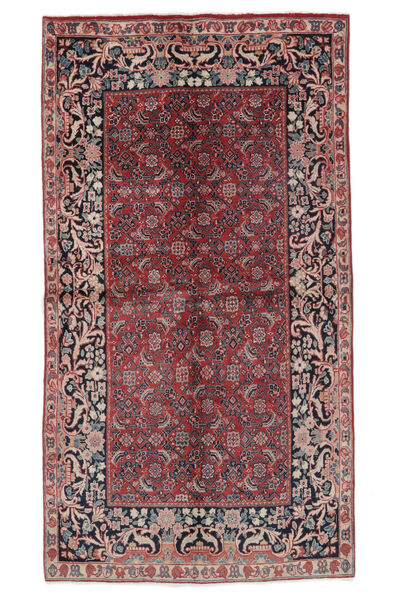 Tappeto Orientale Mahal 131X235 Rosso Scuro/Marrone (Lana, Persia/Iran)