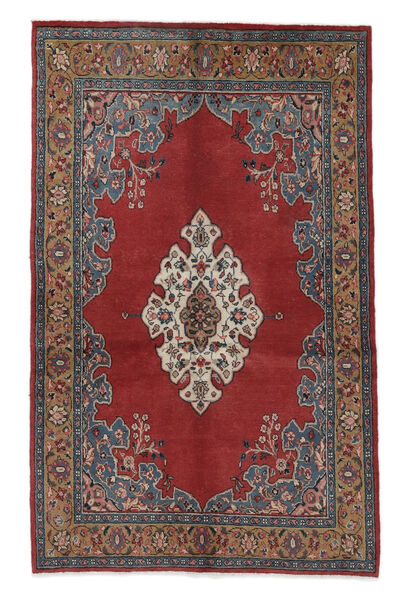 Tapete Persa Sarough 128X201 Vermelho Escuro/Castanho (Lã, Pérsia/Irão)