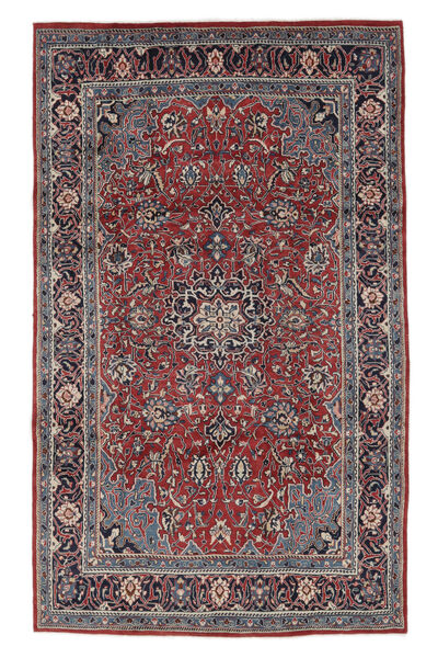絨毯 ペルシャ マハル 211X347 ダークレッド/ダークグレー (ウール, ペルシャ/イラン)