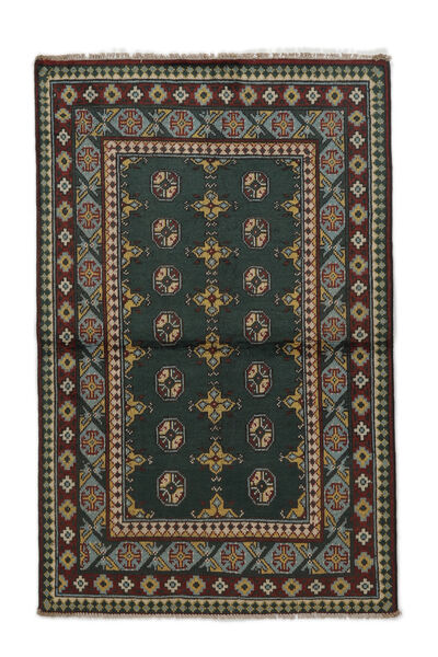 96X150 Dywan Afgan Fine Orientalny Czarny/Brunatny (Wełna, Afganistan)