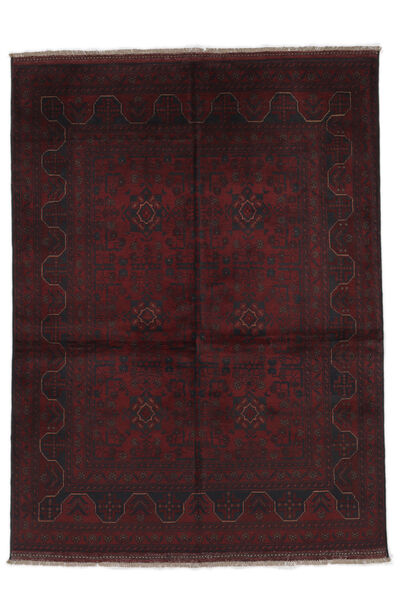150X199 Afghan Khal Mohammadi Rug Oriental Black (Wool, Afghanistan) Carpetvista