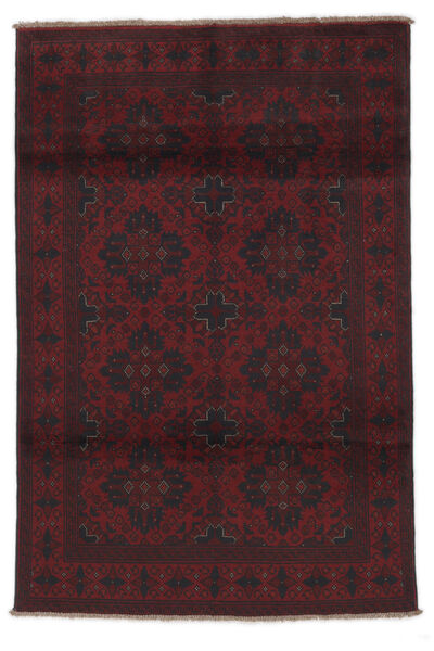 101X152 Afghan Khal Mohammadi Rug Oriental Black/Dark Red (Wool, Afghanistan) Carpetvista