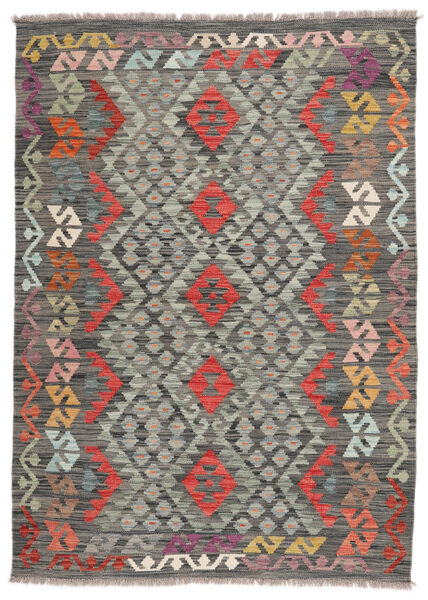 126X173 Tappeto Orientale Kilim Afghan Old Style (Lana, Afghanistan) Carpetvista